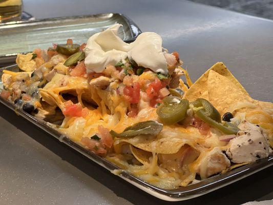 Chicken nachos