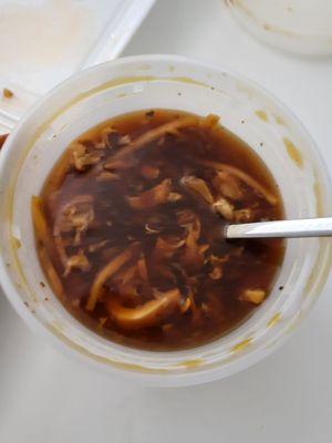 Hot and sour soup 4/5