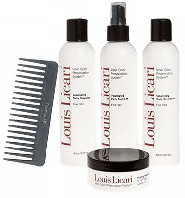 The Louis Licari Ionic Preservation System for Color-treated hair