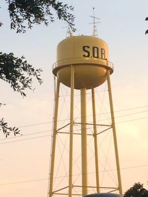 Water Tower.