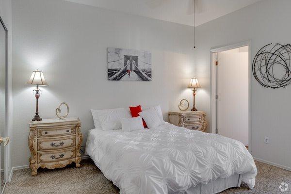 BEAUTIFUL BEDROOMS IN 2 BEDROOM KIPLING FLOORPLAN