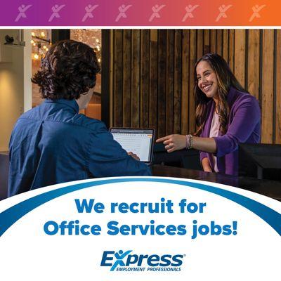 We have office and administrative jobs in Northeast San Antonio/Bexar County