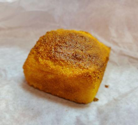 Buttery cornbread.