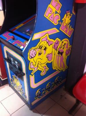 And you have to love old school Ms Pac Man!