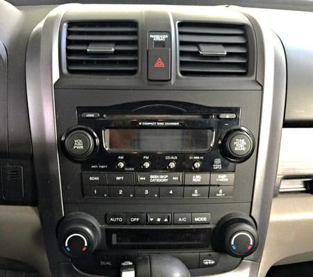 This is the original dash for our 2009 Honda CR-V EX.