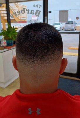 Medium skin fade by Tom