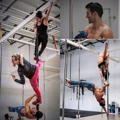 Pole Fitness and Chinese Pole(Vertical Bar)!!