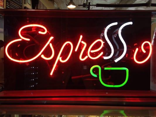 Cafe Siena serves top notch espresso drinks w/a personal blend from Cafe D'Arte