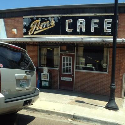 Jim's Cafe storefront, Greenville MS