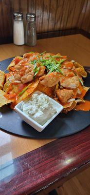 Buffalo Chicken Nachos