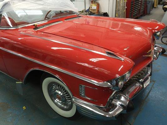 1958 Cadillac, full body restoration