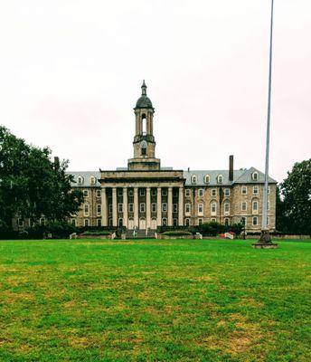 Old Hall w Green Grass