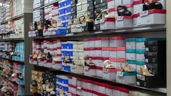 Dress Shoe Section of Store