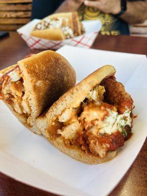 Chicken Parm Hot Sub