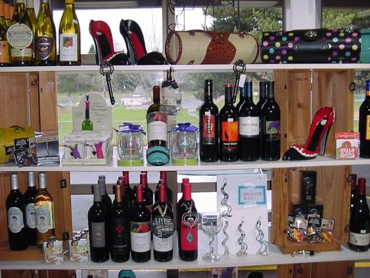 We sell wine and accessories