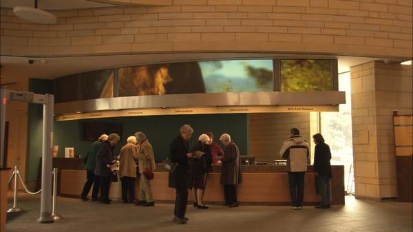 IMG Digital sign installation at the National Museum of the American Indian