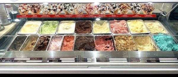 Many Ice Cream Options