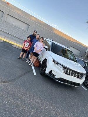 Congratulations to Jordan and his family for their new Carnival Sx 2023  Wilbert Duran