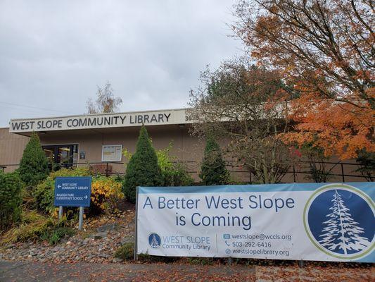 West Slope is getting a Remodel! Check our website for updates.