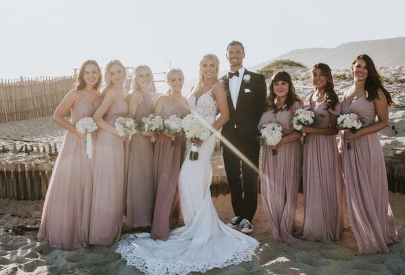 Bridesmaid flowers