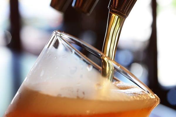 A Wide Selection of Craft Beers on Tap