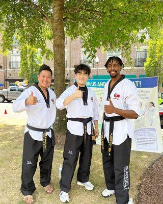 Our Professional Taekwondo instructors