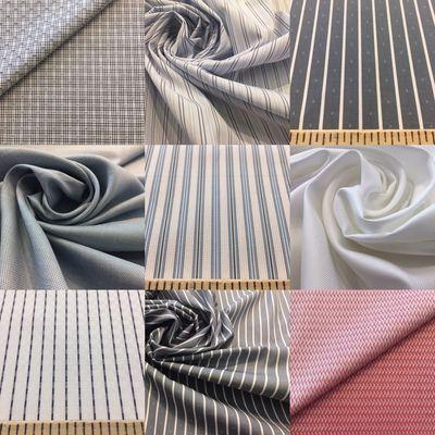 We carry tons of Italian cotton shirting fabrics.