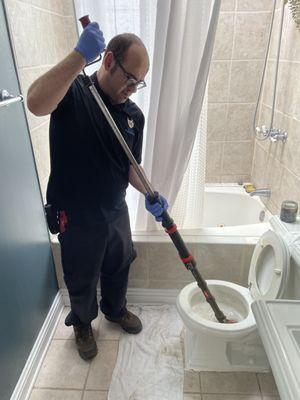 Toilet repair services in Chicago.