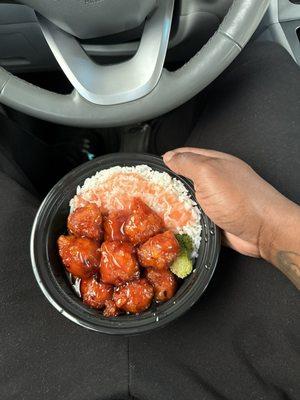 L25. Orange Flavor Chicken Lunch Special