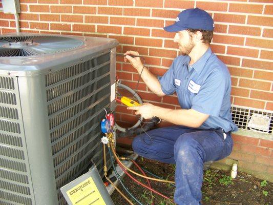 Heating and cooling installation, repairs and maintenance available with convenient scheduling.