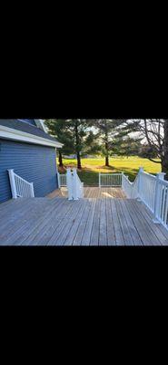 Decking and handrails