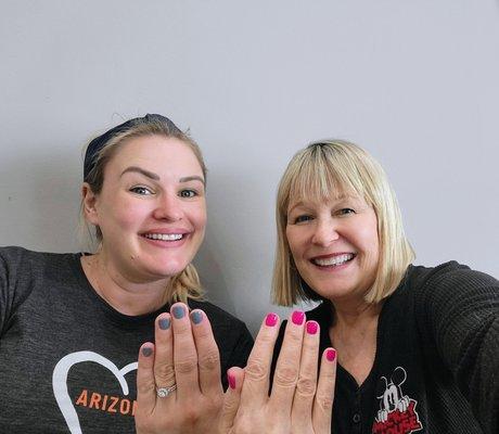 Mom & Daughter  Mani/Pedi