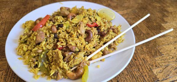 Pineapple Fried Rice w/ Jackfruit