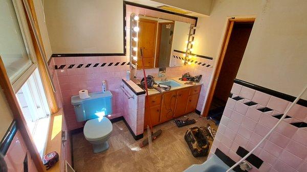 Bathroom remodel