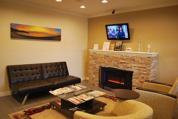 Recently remodeled to help you have a relaxing and inviting dental visit.