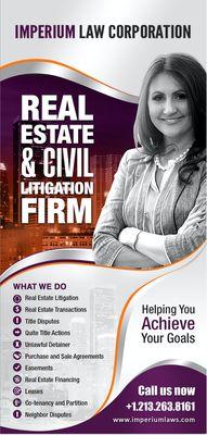 Real estate, civil litigation, bankruptcy in Los Angeles and the South Bay