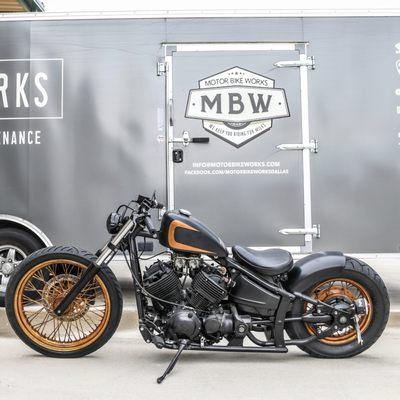 We were glad to help get this custom bobber back into riding condition.