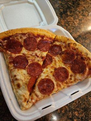 One Slice pepperoni