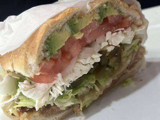 Milanesa de pollo Torta