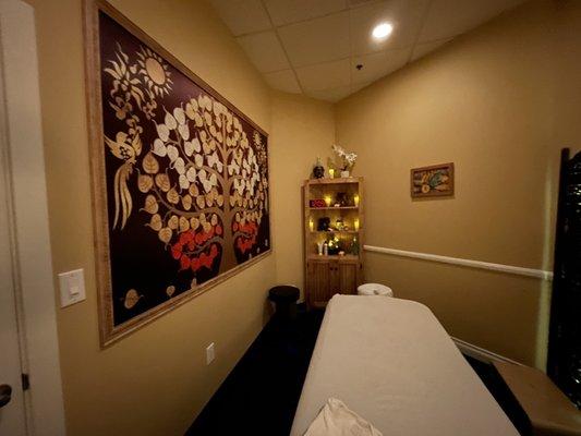 Massage room