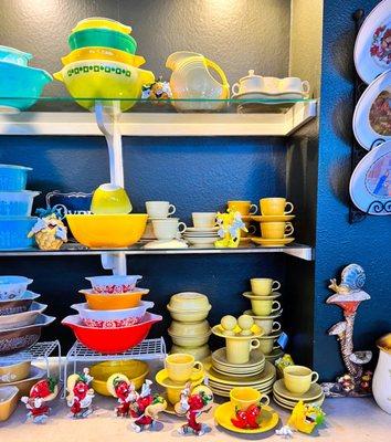 Fiesta ware available at Timeless Treasures Hub