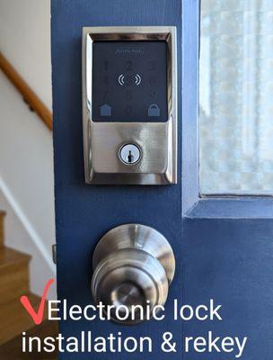 Electronic Keypad Lock installation and rekey in Watertown, MA
 
 # lock change # lock installation # lock rekey