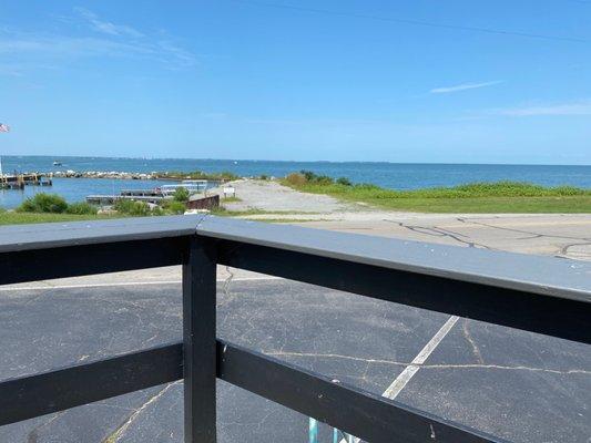 View from the m West Bay's deck