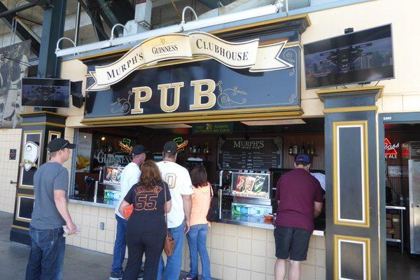 ANOTHER OF MY MOST FAVORITE SPOT OF AT&T PARK  JUST TO BUY MYSELF SOME FISH & CHIPS!!!