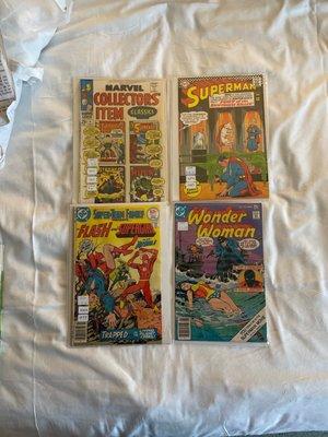 Some nice silver and bronze age comics.