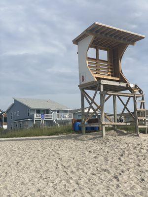 Rental view from the beach