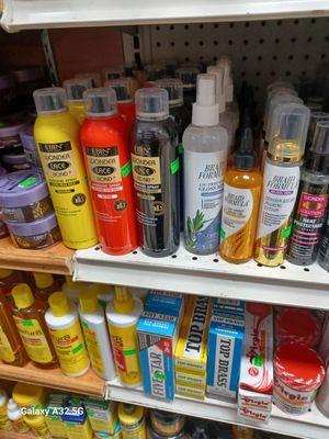 More hair products