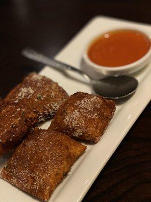 Brisket ravioli