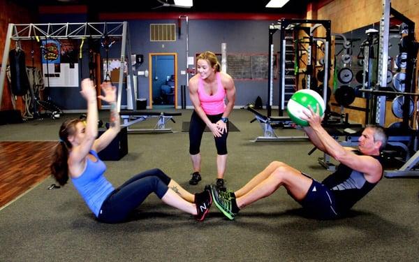 Fit and Fueled offers Partner Training. Bring a friend and make your workout even more fun!