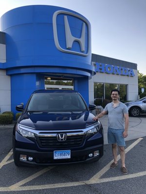 2017 Honda Ridgeline -- thanks yet again, Rory!